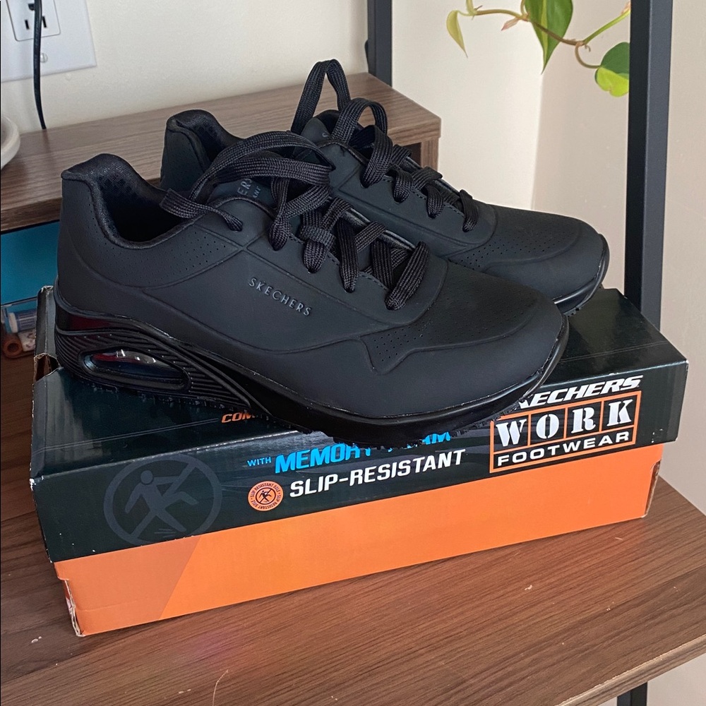Skechers Black Work Sneakers